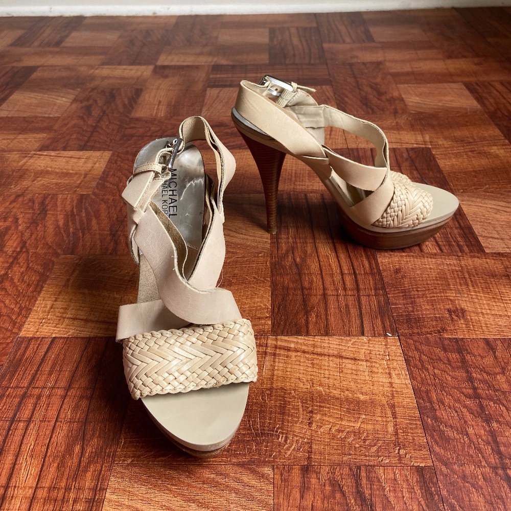 Michael Kors Tan Heels - Picture 5 of 5